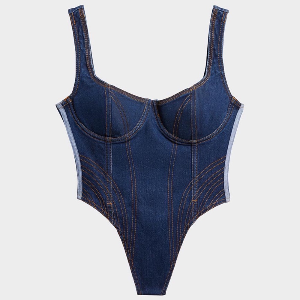 Ivy Park Denim Bodysuit